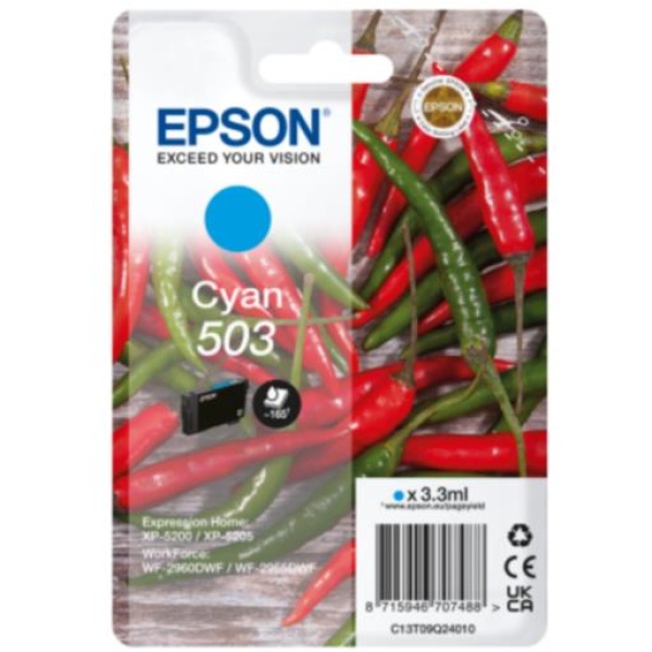 Cartuccia Epson 503 (C13T09Q24010) ciano - B02206