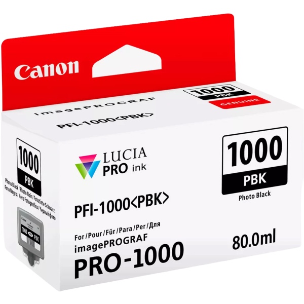 Cartuccia Canon PFI-1100PBK (0850C001) nero fotografico - B02456