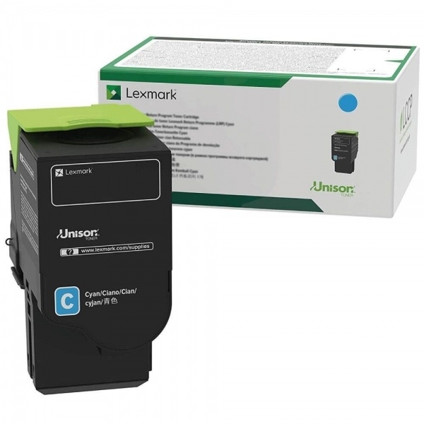 Toner Lexmark 24B7549 ciano - B02500