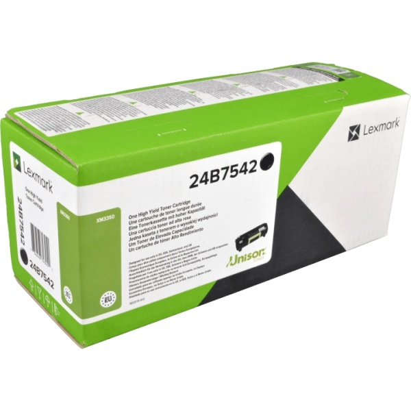 Toner Lexmark 24B7542 nero - B02501