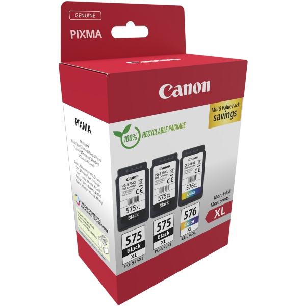 Cartuccia Canon PG-575XLx2/CL-576XL (5437C004) nero -colore - B02520