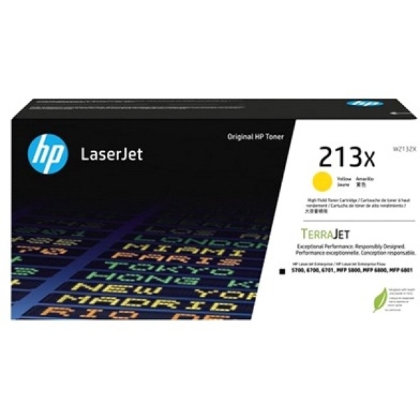 Toner HP 213X (W2132X) giallo - B02536