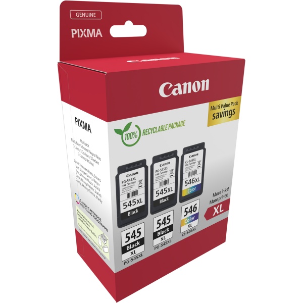 Cartuccia Canon PG-545XLx2/CL-546XL (8286B013) nero -colore - B02549