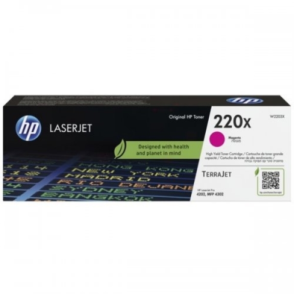 Toner HP 220X (W2203X) magenta - B02554