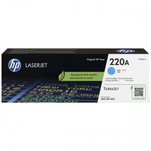 Toner HP 220A (W2201A) ciano - B02559