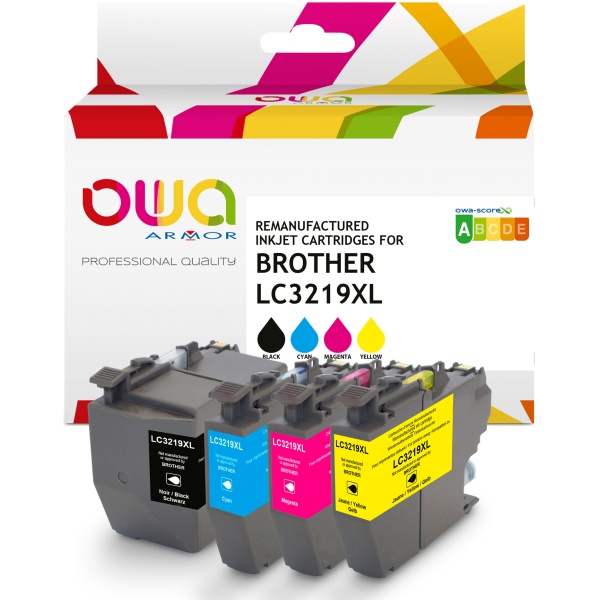 Cartuccia OWA comp. BRTLC-3219XLVAL (K10535OW) n-c-m-g - B02594