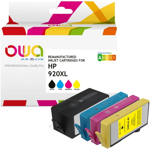 Cartuccia OWA K10319OW nero-ciano-magenta-giallo - B02601