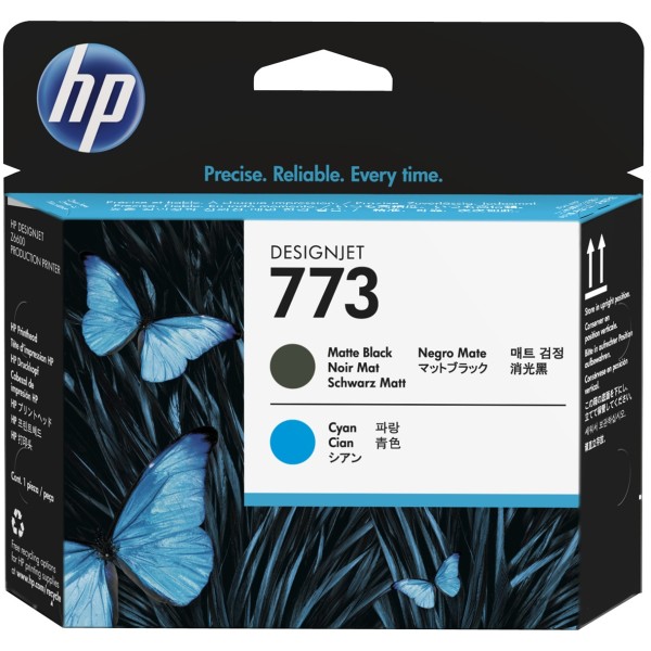 Testina di stampa HP 773 (C1Q20A) nero opaco -ciano - B02773