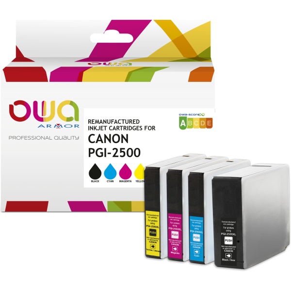 Cartuccia OWA K10405OW nero-ciano-magenta-giallo - B02920