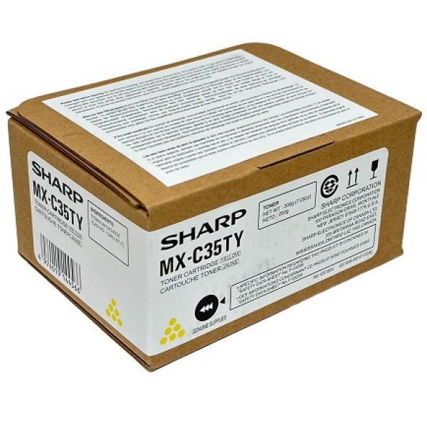 Toner Sharp MX-C35TY giallo - B03023