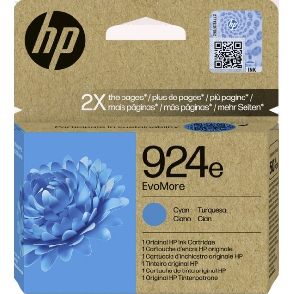 Cartuccia HP 924e (4K0U7NE) ciano - B03077