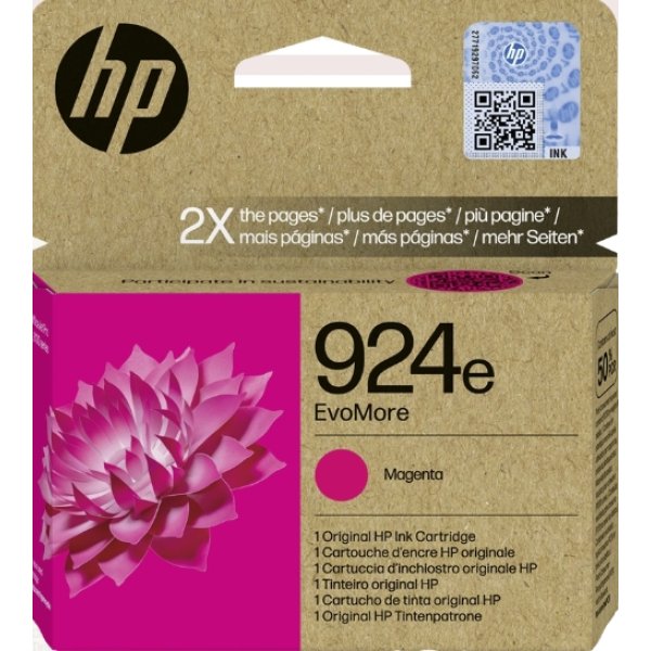 Cartuccia HP 924e (4K0U8NE) magenta - B03078