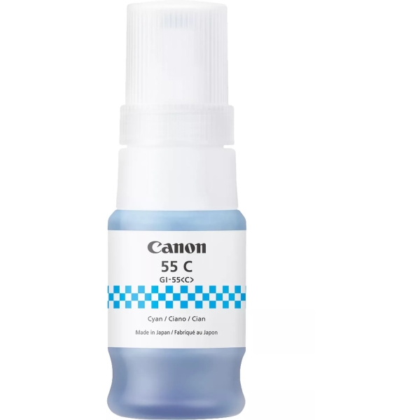 Flacone Canon GI-55C (6289C001) ciano - B03088