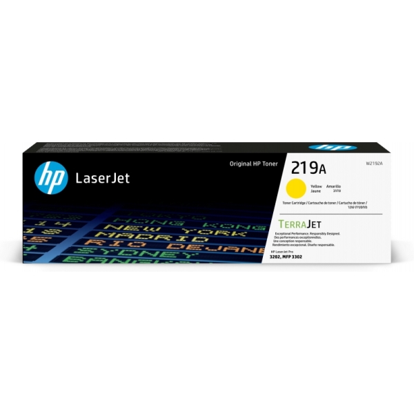 Toner HP 219A (W2192A) giallo - B03092