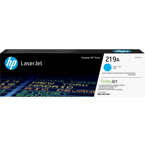 Toner HP 219A (W2191A) ciano - B03094
