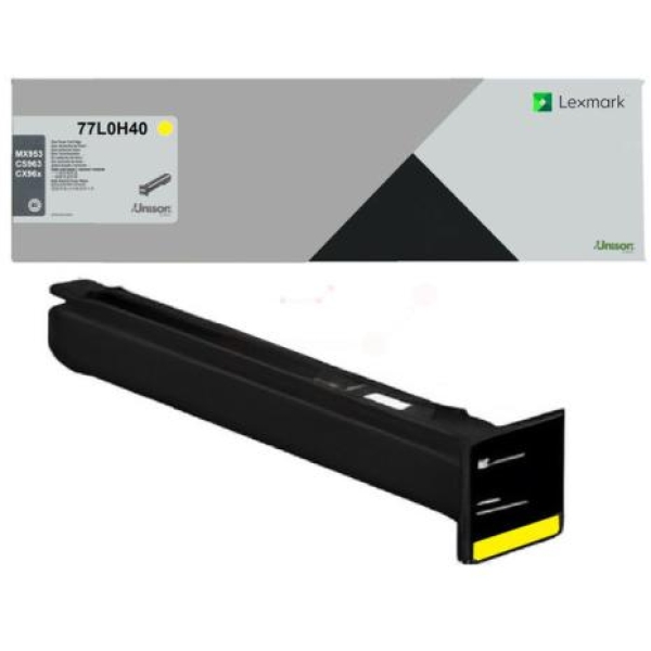 Toner Lexmark 77L0H40 giallo - B03112