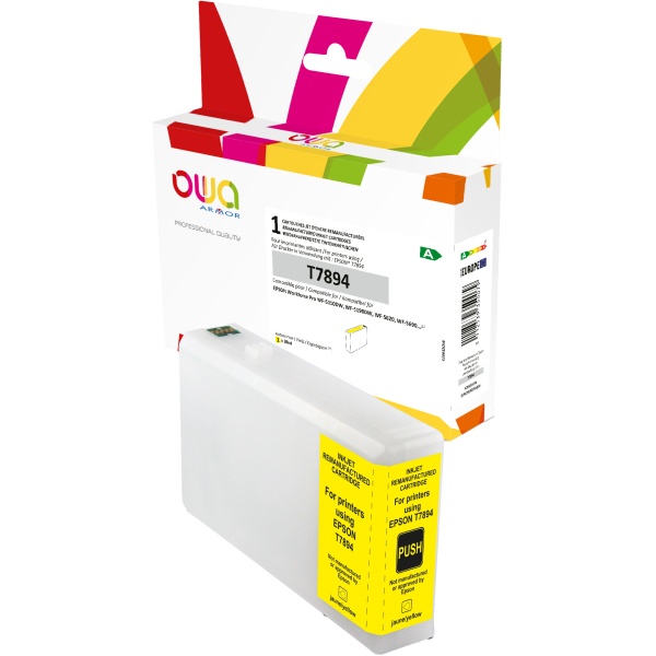 Cartuccia OWA K20632OW giallo - B03209