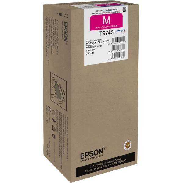 Cartuccia Epson T9743 (C13T974300) magenta - B03255