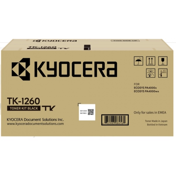 Toner Kyocera-Mita TK-1260 (1T0C150NL0) nero - B03318