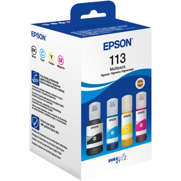 Flacone Epson 113 (C13T06B640) n-c-m-g - B03320