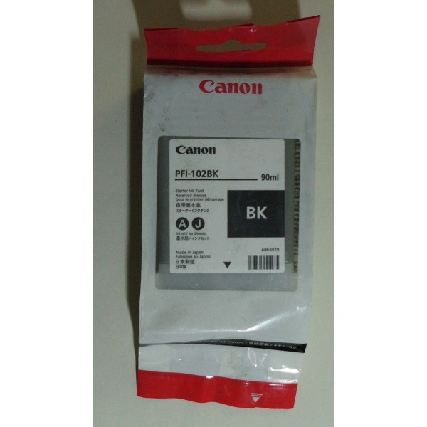 Serbatoio Canon PFI-102BK 90 ml (0895B002AB) nero - B03357
