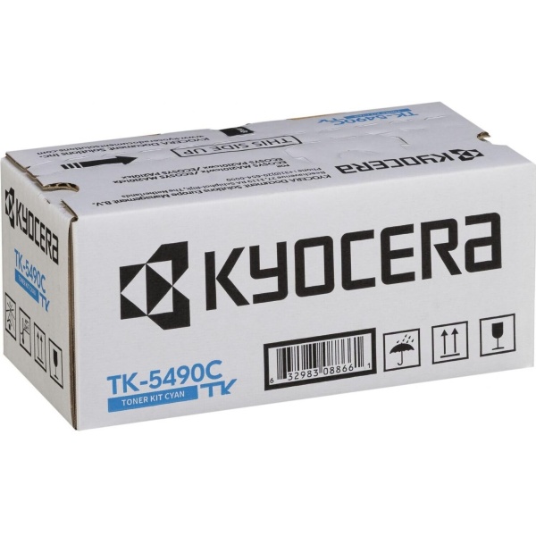 Toner Kyocera-Mita TK-5490C (1T0C22CNL1) ciano - B03389