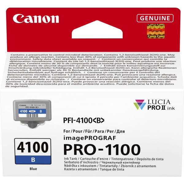 Cartuccia Canon PFI-4100B (6786C001) blu - B03415