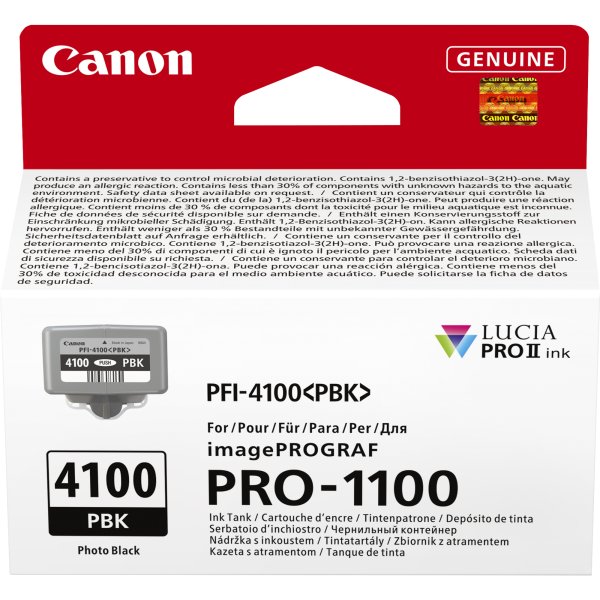 Cartuccia Canon PFI-4100PBK (6777C001) nero fotografico - B03423