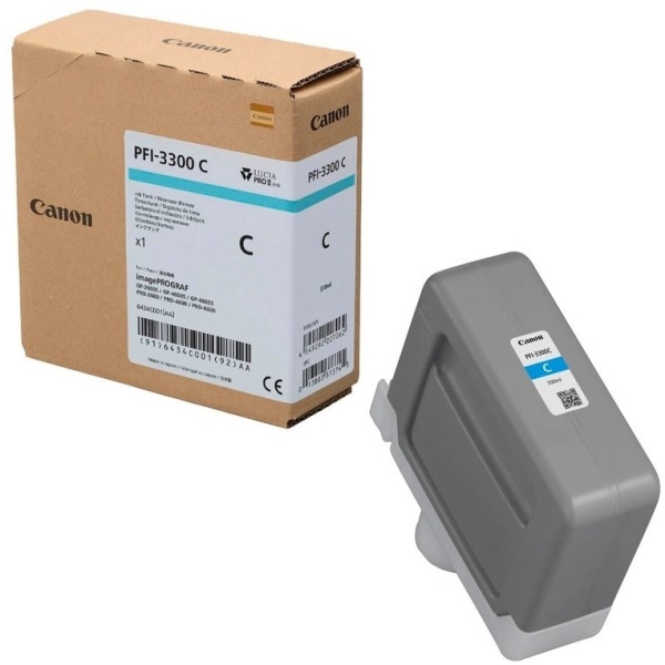Serbatoio Canon PFI-3300C (6434C001) ciano - B03624