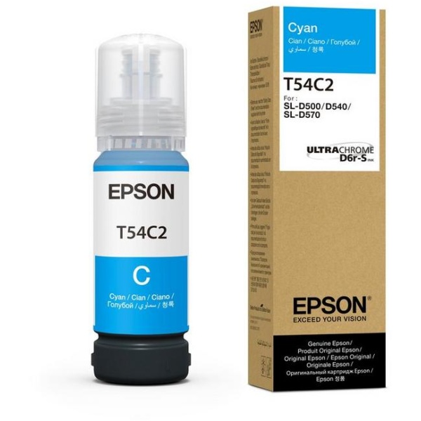Cartuccia Epson T54C2 (C13T54C220) ciano - B03756