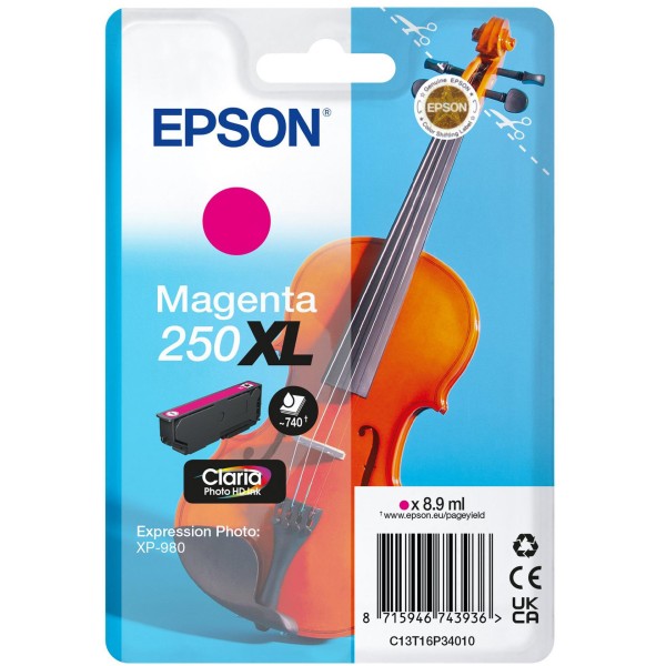 Cartuccia Epson 250XL (C13T16P34010) magenta - B03790