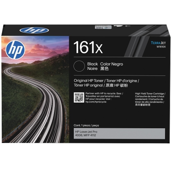 Toner HP 161X (W1610X) nero - B03791