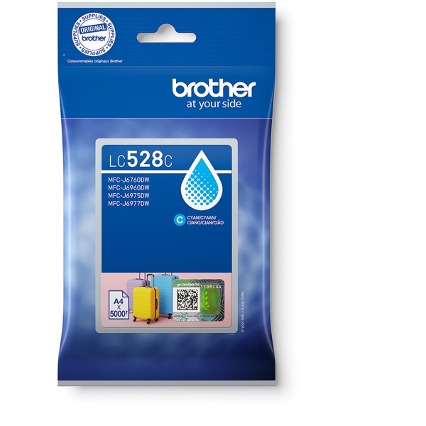Cartuccia Brother LC528C ciano - B03836