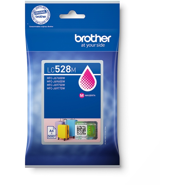 Cartuccia Brother LC528M magenta - B03838