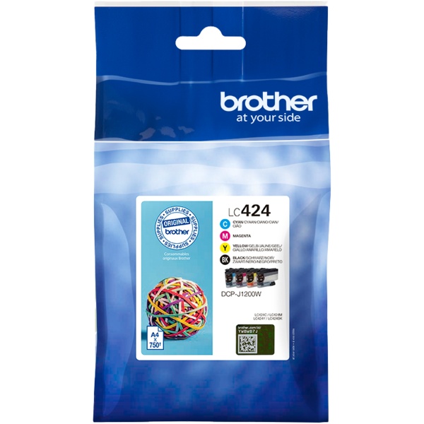 Cartuccia Brother LC424VAL n-c-m-g - B03870