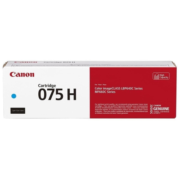 Toner Canon 075 H (6368C002) ciano - B03871