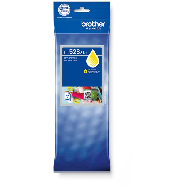 Cartuccia Brother LC528XLY giallo - B03925
