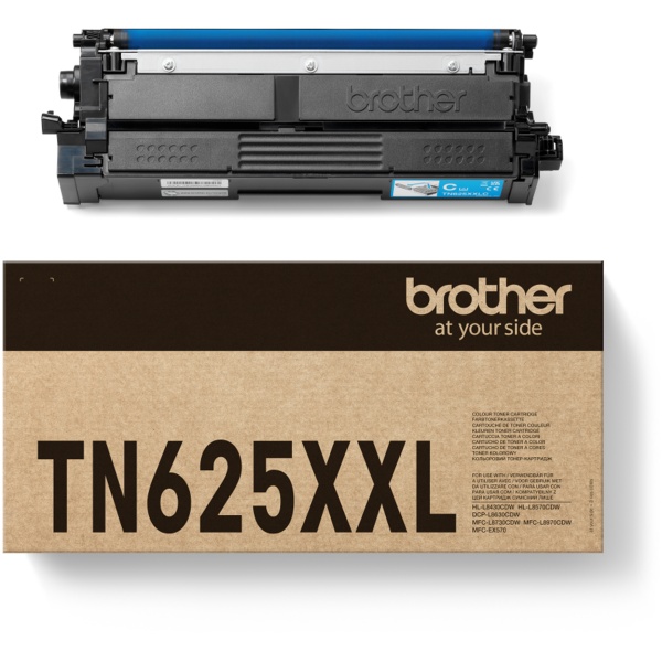 Toner Brother 625 (TN625XXLC) ciano - B03950