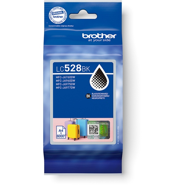 Cartuccia Brother LC528BK nero - B03956