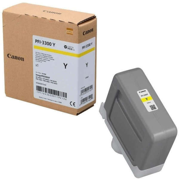 Serbatoio Canon PFI-3300Y (6436C001) giallo - B04024