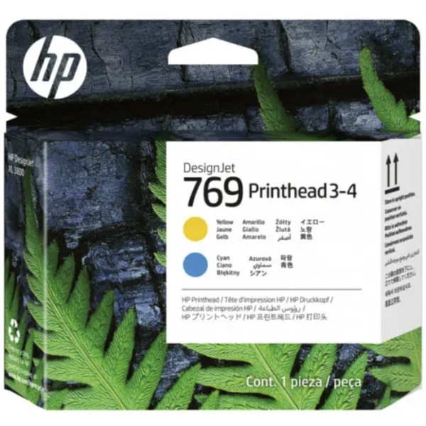 Testina di stampa HP 769 3-4 (7K5U6A) giallo -ciano - B04103