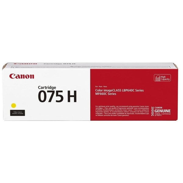 Toner Canon 075 H (6366C002) giallo - B04104