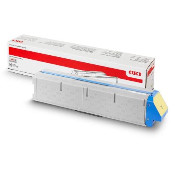 Toner Oki 45536471 giallo - B04119