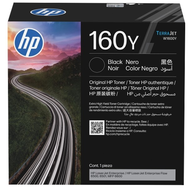 Toner HP 160Y (W1600Y) nero - B04198