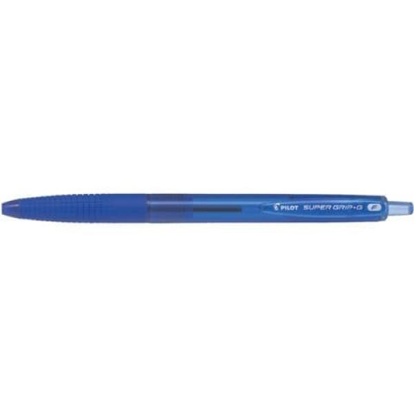 Penna sfera Supergrip G a scatto blu punta fine 0.7mm Pilot 1639 - D01476