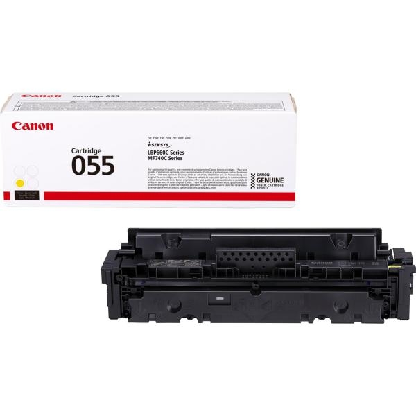 Toner Canon 055 (3013C002) giallo - D01595