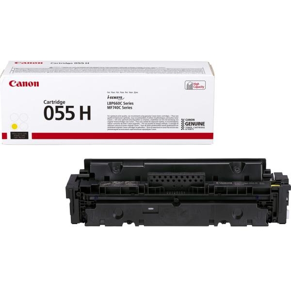 Toner Canon 055H (3017C002) giallo - D01599