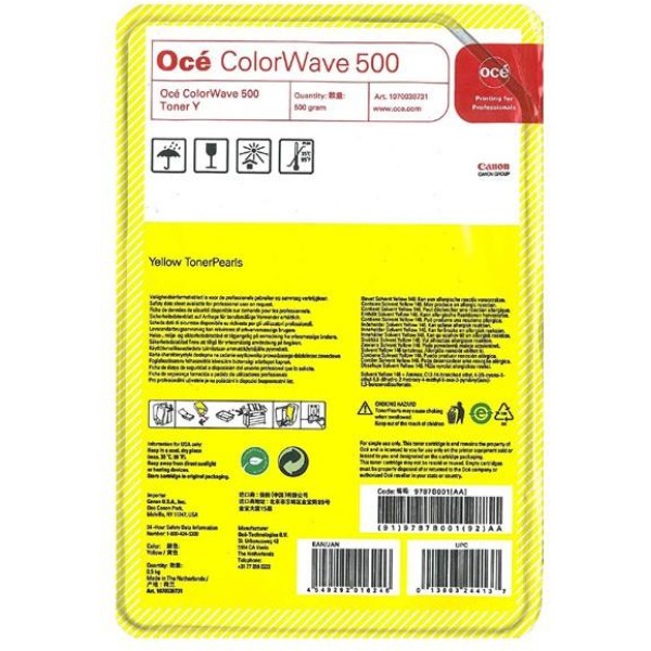 Toner Canon Océ ColorWave 500 (9787B001AA) giallo - D01633