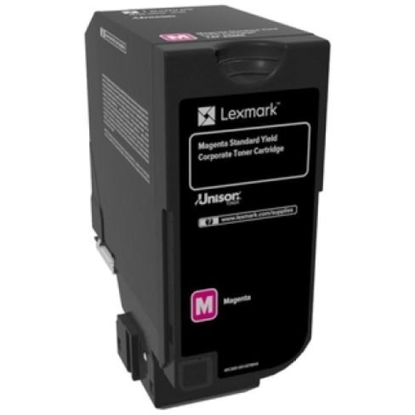 Toner Lexmark CS720, CS725, CX725 (74C2SME) magenta - D01725