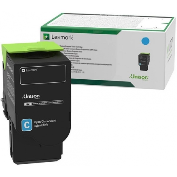 Toner Lexmark C242XC0 ciano - D01757